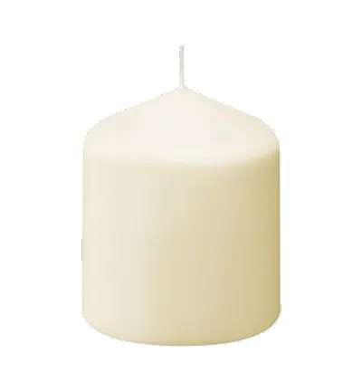 Bolsius Horeca Stompkaarsen 10/10 Ivoor (6 stuks)