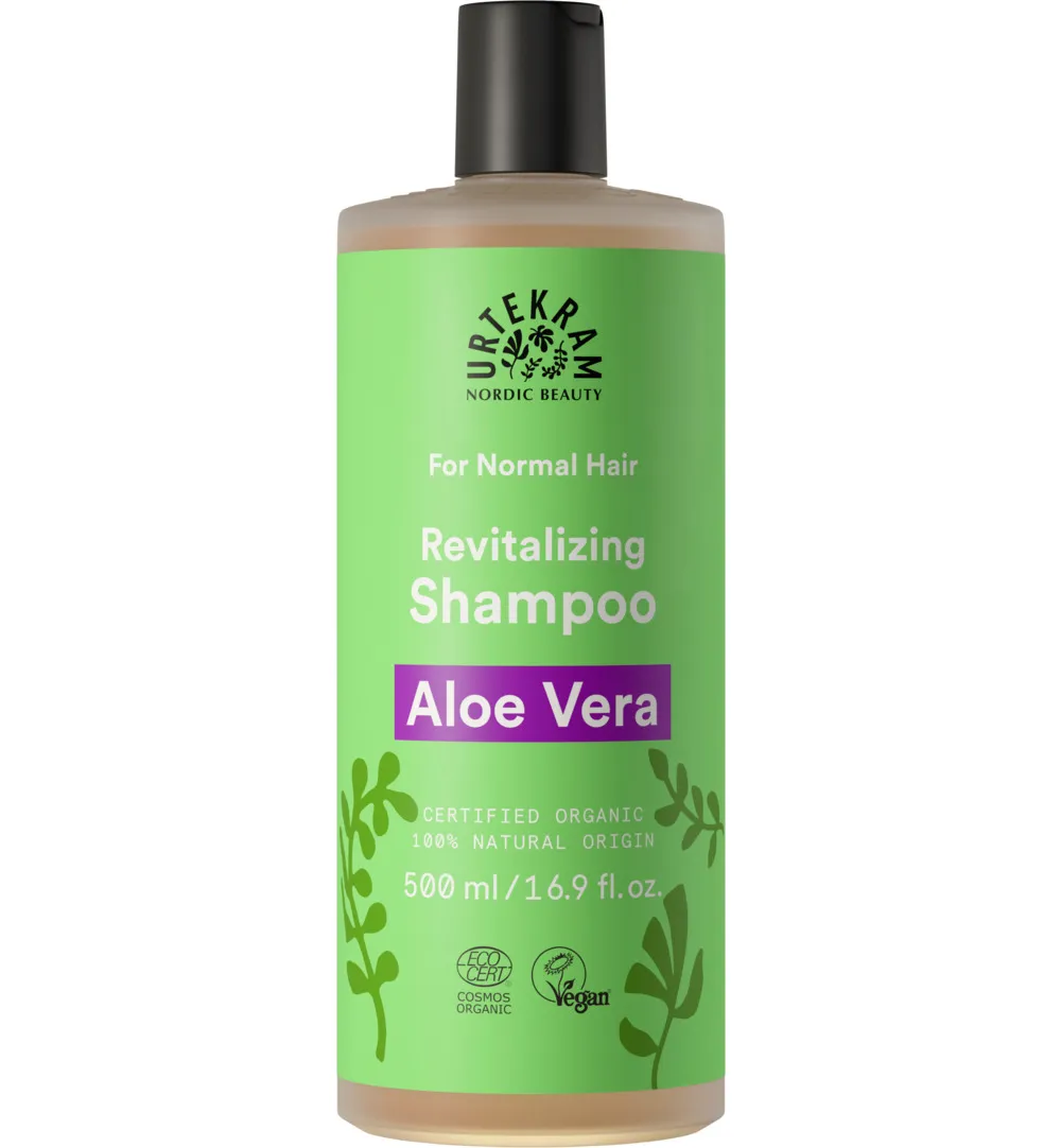 Urtekram Shampoo aloe vera normaal haar (500 ml)