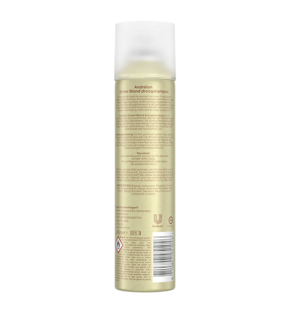 Andrelon Droogshampoo Zomer Blond (245 ml) - image 2