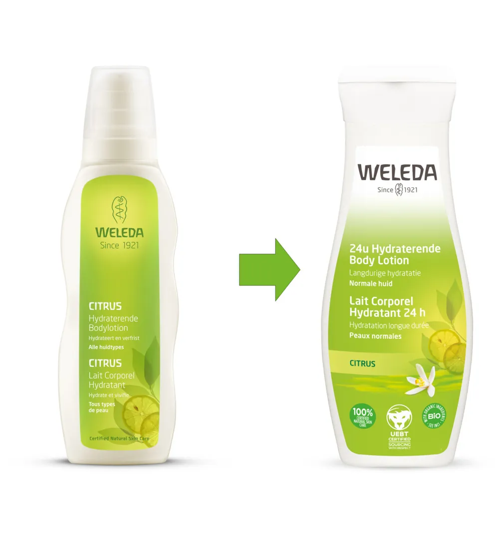WELEDA Citrus 24u hydraterende bodylotion (200 ml)