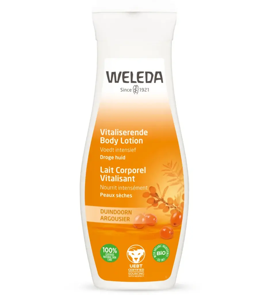 WELEDA Duindoorn vitaliserende bodylotion (200 ml)
