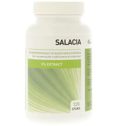 Ayurveda Health Salacia oblonga 5% saponinen extract (120 tabletten)