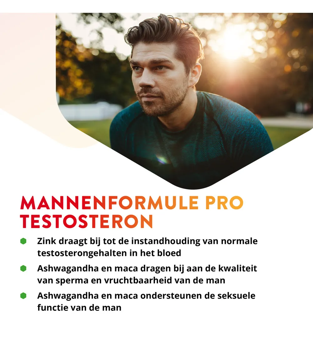 Vitals Mannenformule pro testosteron vit (60 tabletten) - image 6