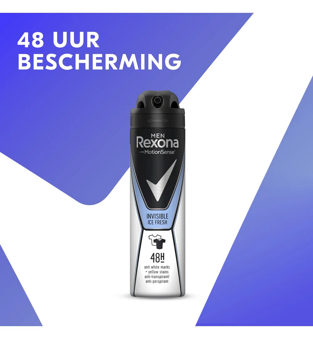 Rexona Men deodorant spray invisible ice (150 ml) - image 3