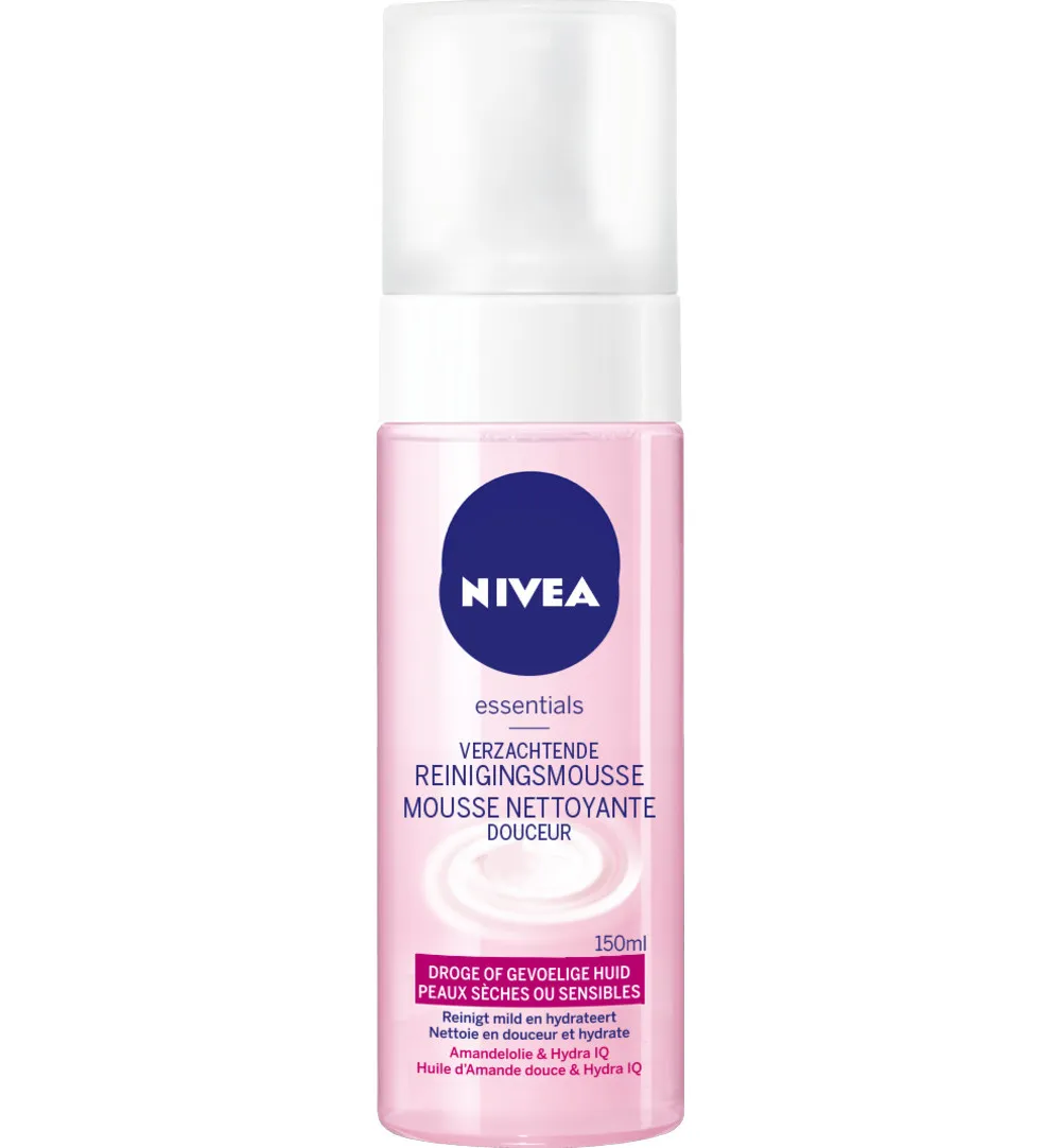 Nivea Visage reinigingsmousse droge (150 ml)