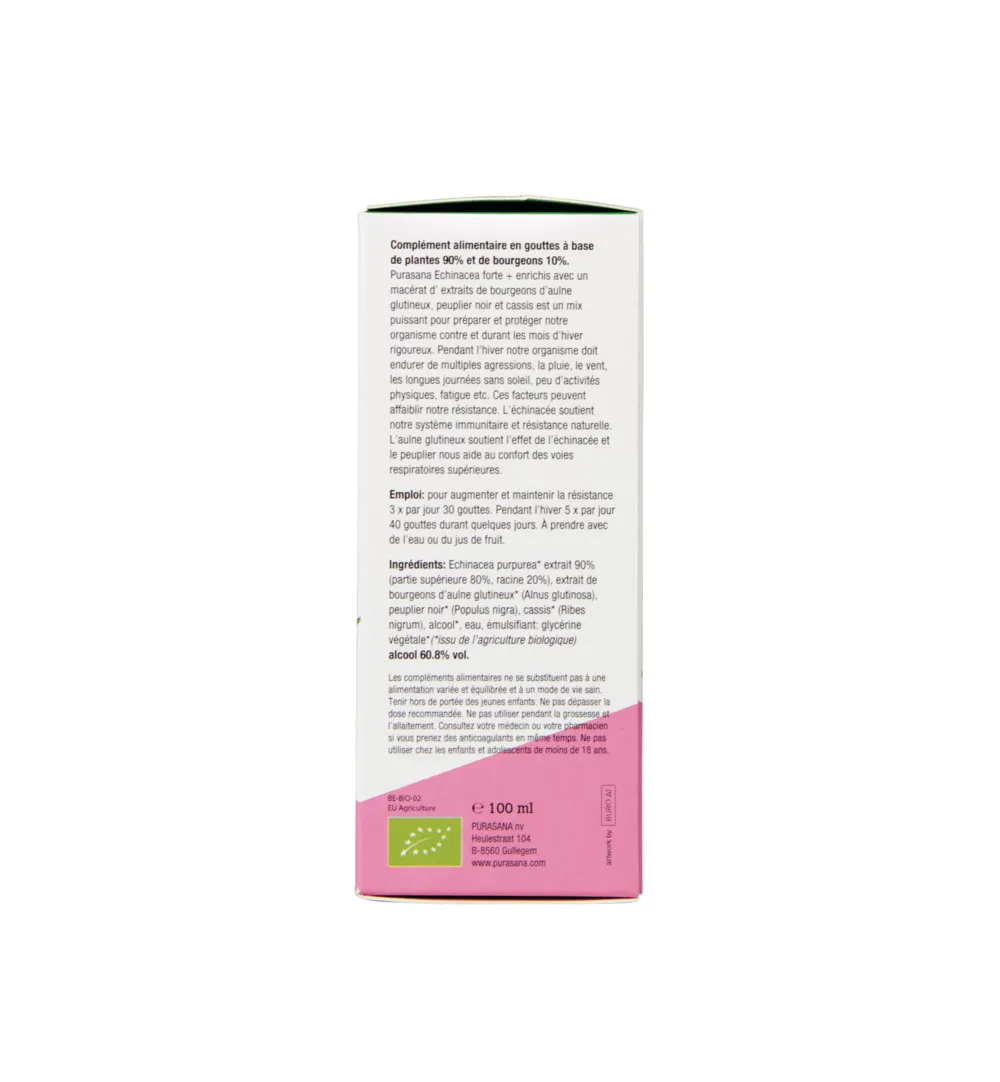 Purasana Echinacea Forte + Vegan Bio (100 ml) - image 5