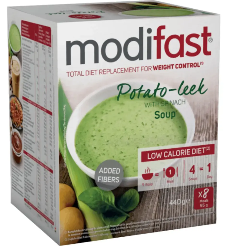Modifast Soep Prei Aardappel Met Spinazie (440 gr)