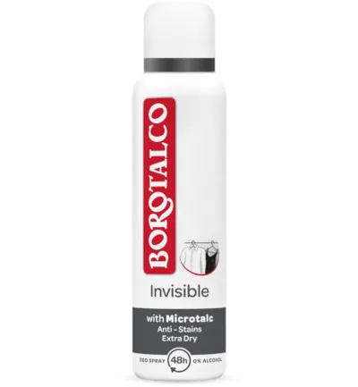 Borotalco Deodorant spray invisible (150 ml)