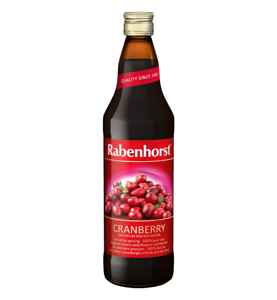 Rabenhorst Cranberrysap puur bio (750 ml)