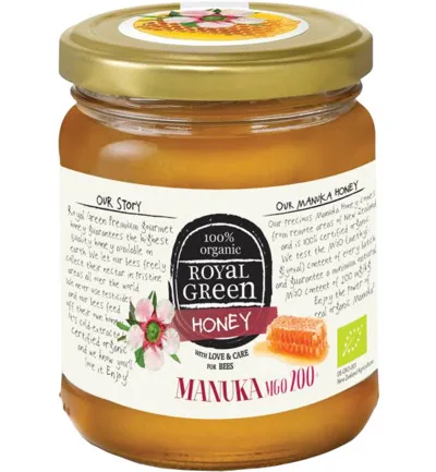 Royal Green Manuka honey bio (250 gr)