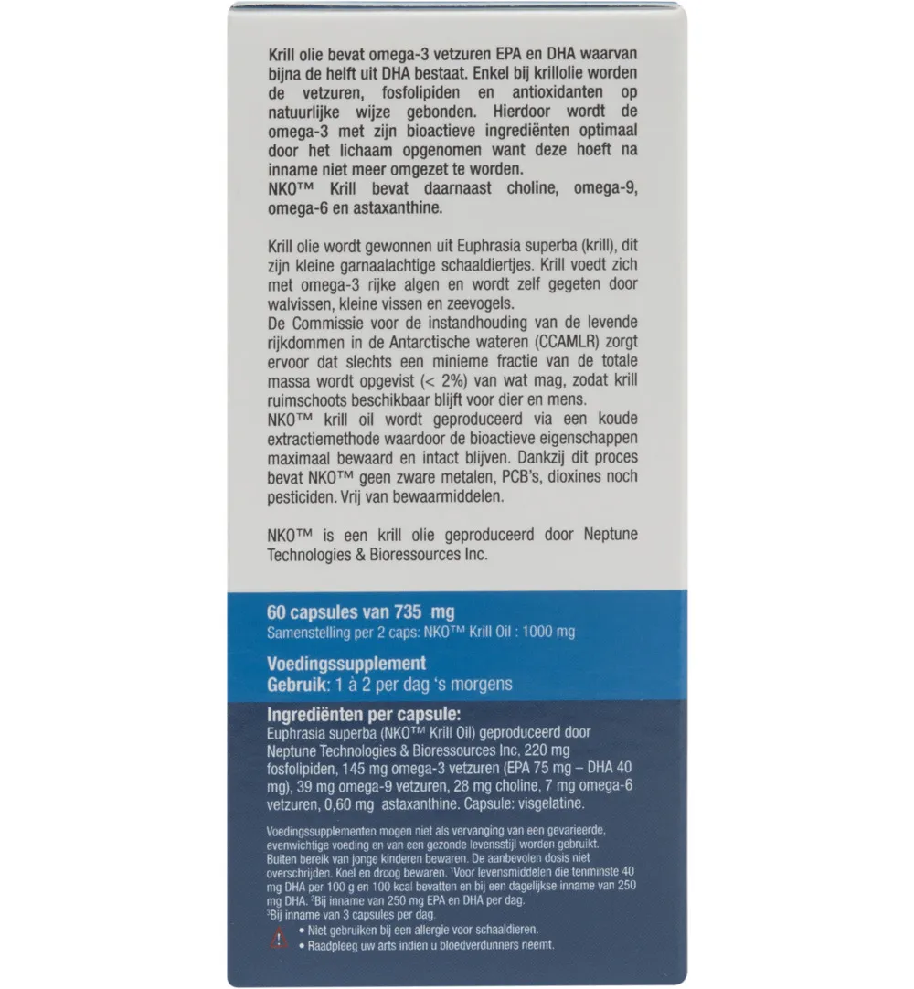 Purasana Krill Olie/Huile (60 capsules) - image 3