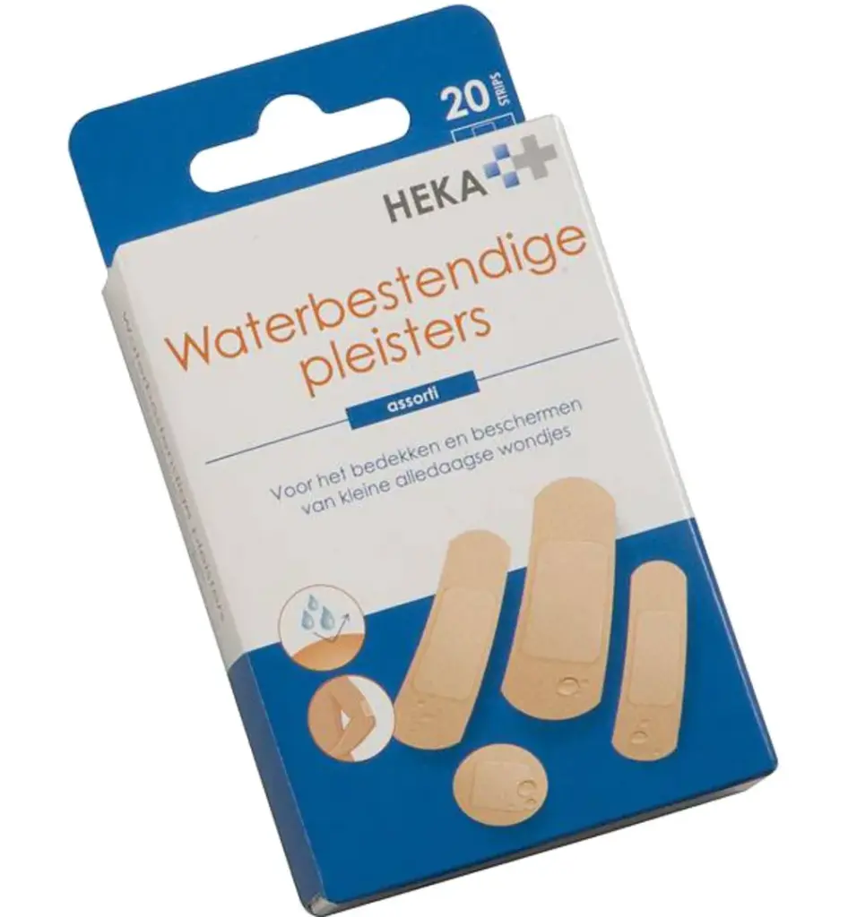 Heka Wondpleister waterbestendig (20 stuks)