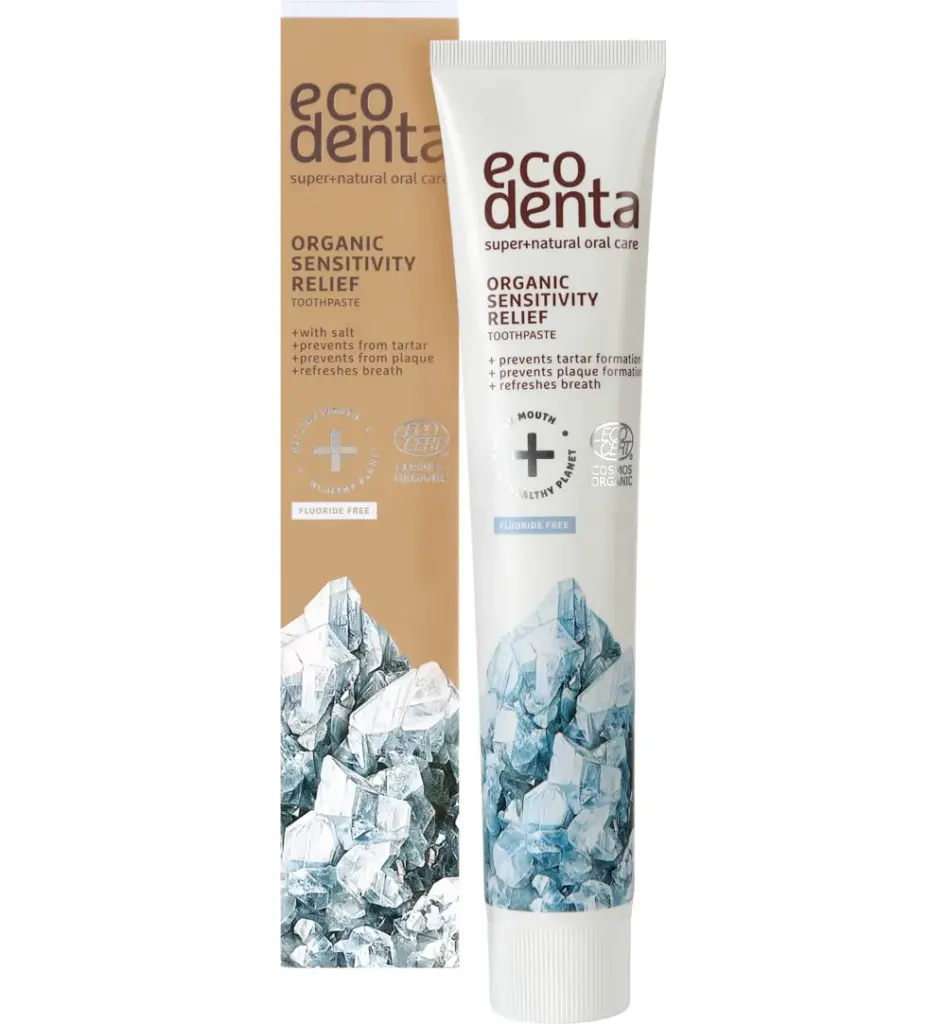 Ecodenta Tandpasta organic gevoelige tanden (75 ml)