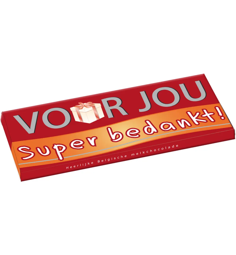 Voor Jou! Wensreep Super Bedankt (70 gr)