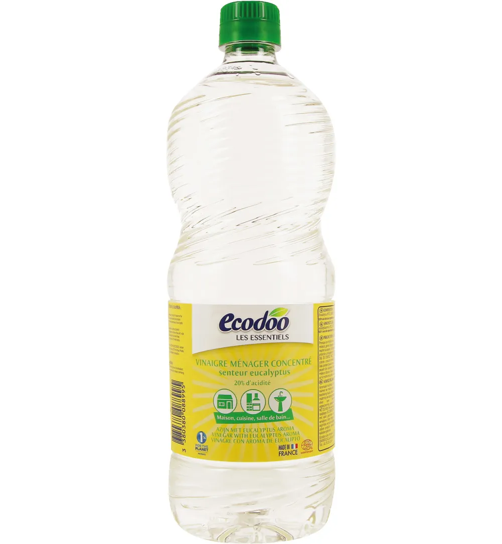 Ecodoo Azijnspray Met Eucalyptus Geur Bio (1000 ml)