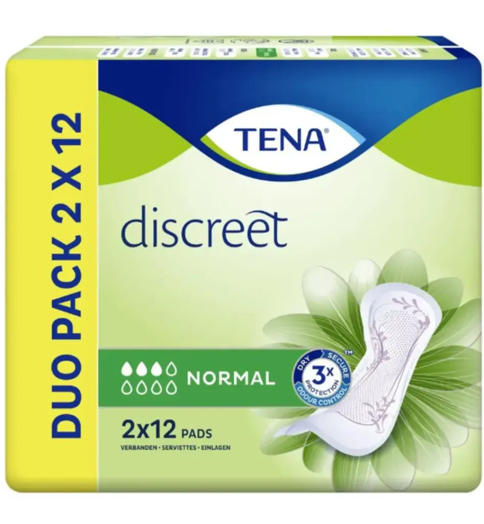 Tena Discreet normaal duo (24 stuks)
