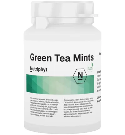 Nutriphytgreen Tea Mints (120 tabletten)