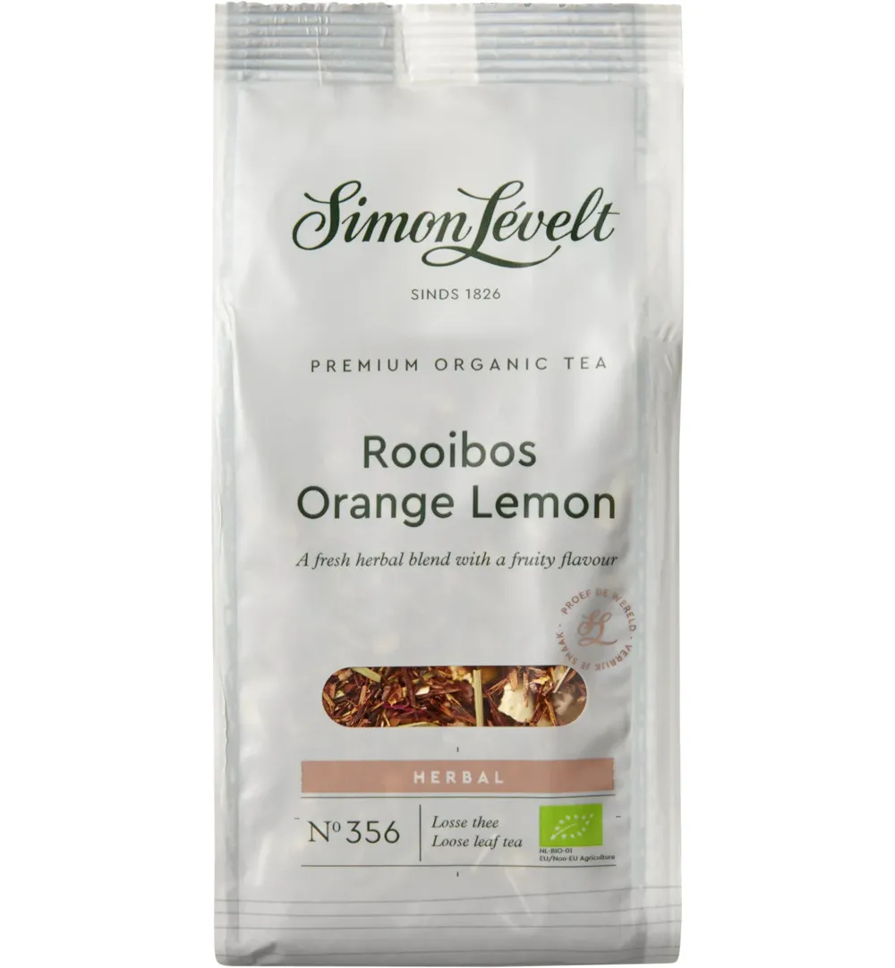 Simon Levelt Rooibos orange lemon bio (110 gr)