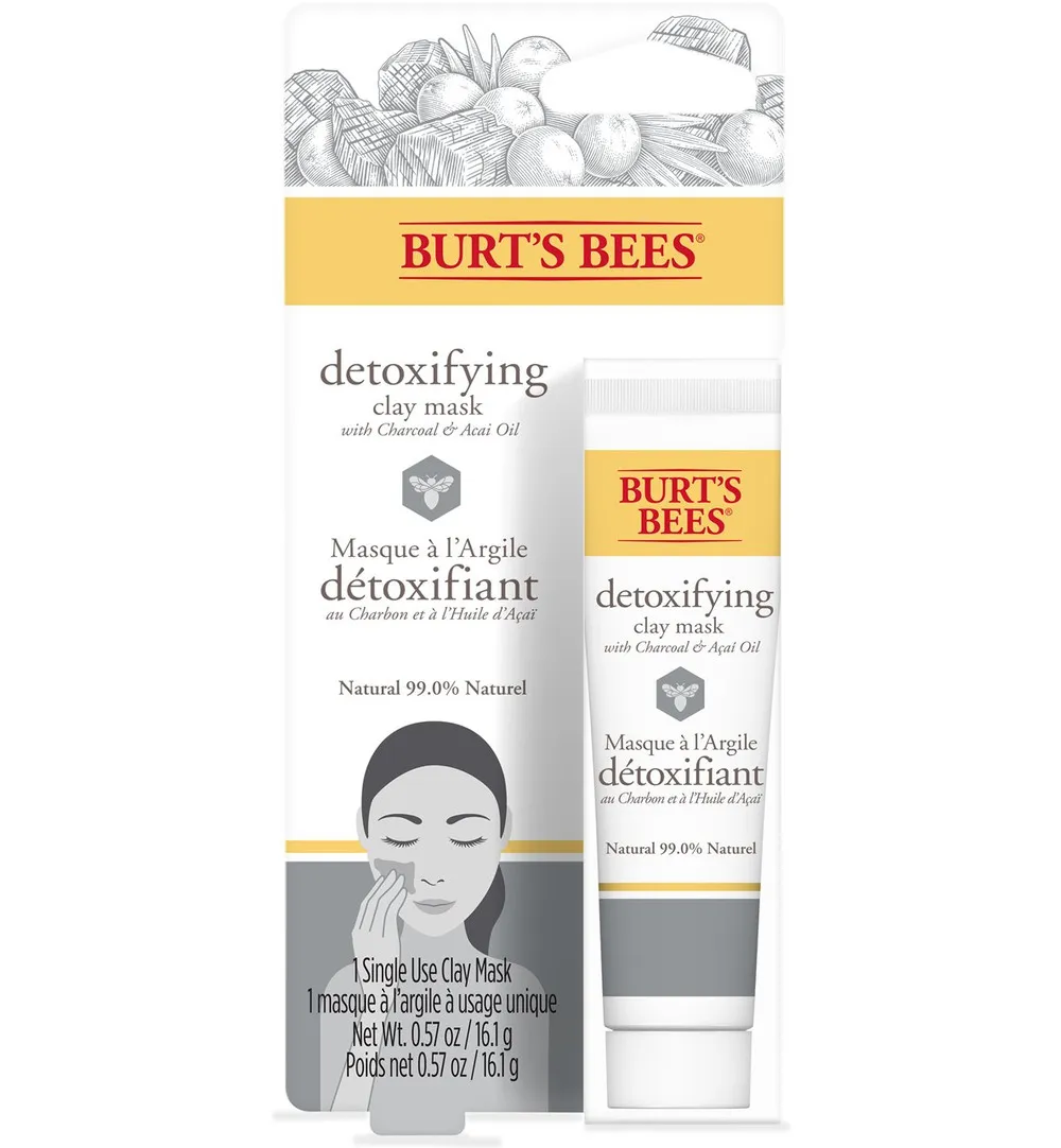 Burt's Bees Mask detoxifying clay (16,1 gr)