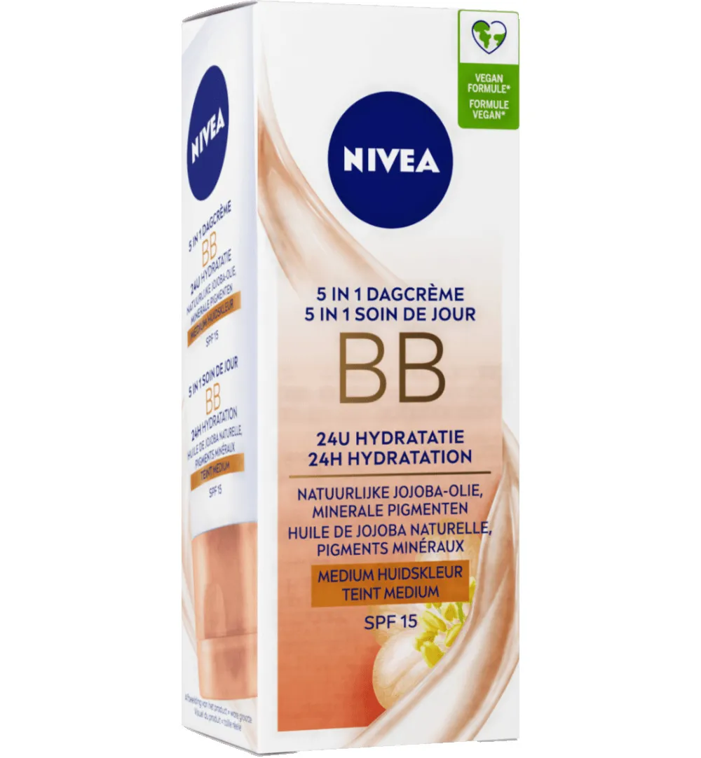 Nivea Essentials BB cream medium SPF15 (50 ml) - image 3
