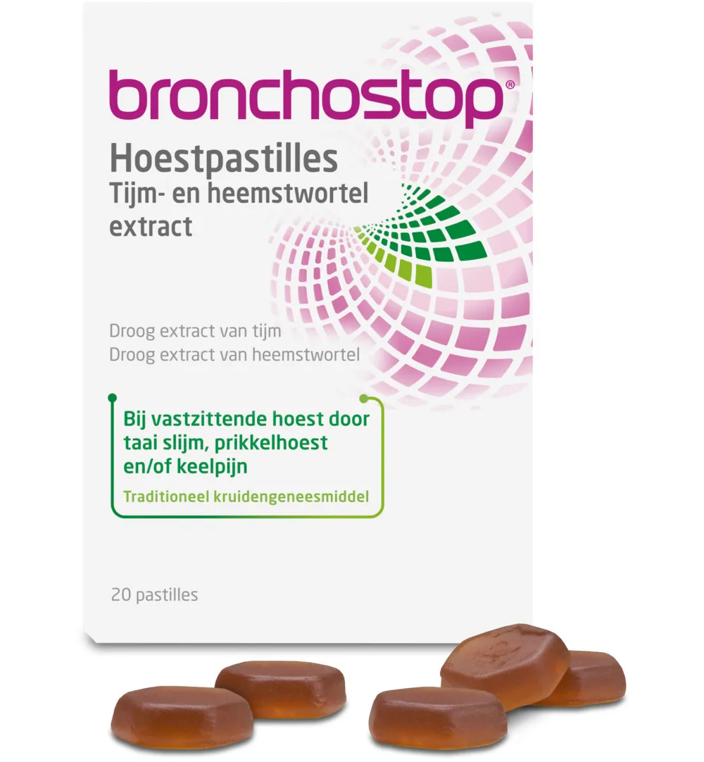 Bronchostop Hoestpastille tijm heemst (20 stuks) - image 3