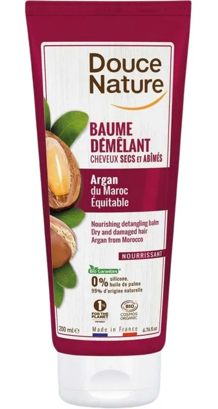 Douce Nature Conditioner droog/beschadigd h aar arganolie bio (200 ml)