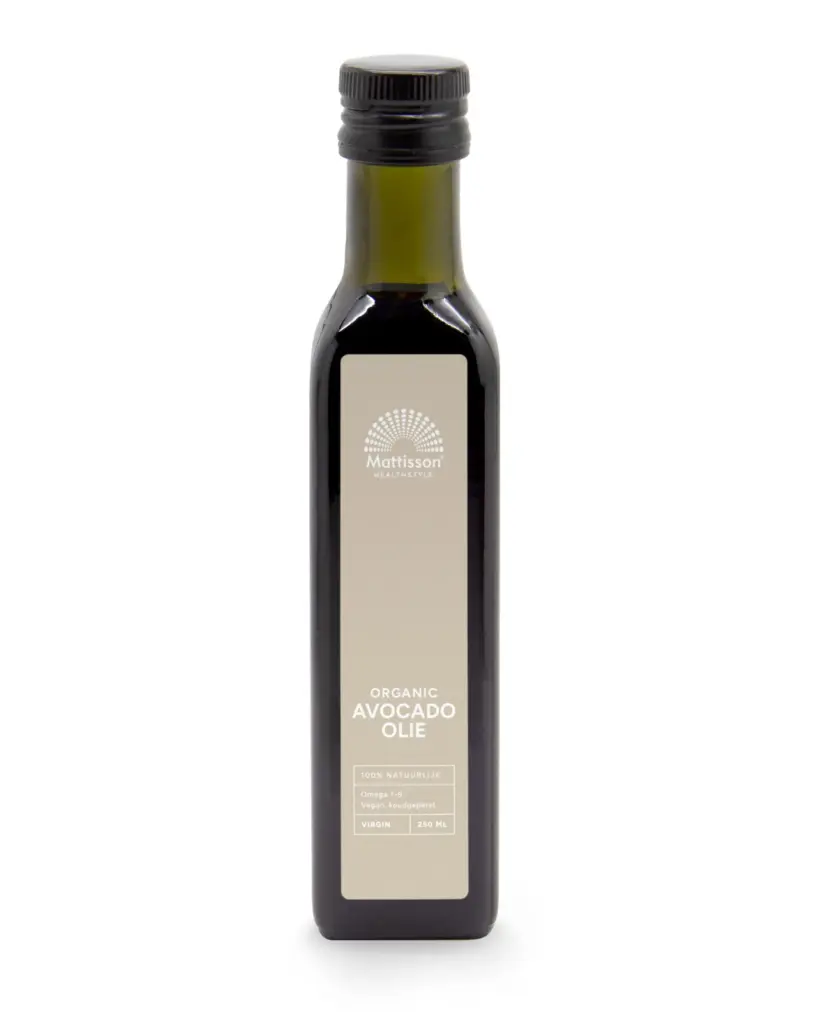 Mattisson Biologische Avocado Olie Virgin Koudgeperst Bio (250 ml)