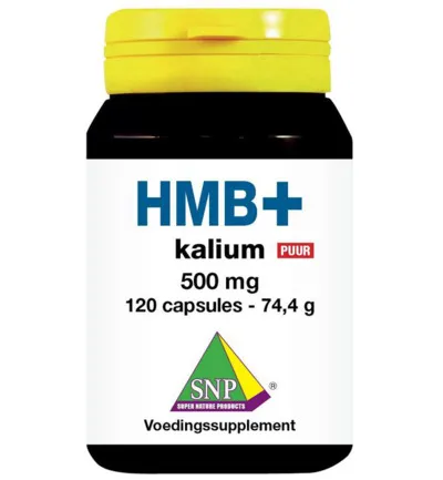 Snp HMB+ kalium 500 mg puur (120 capsules)