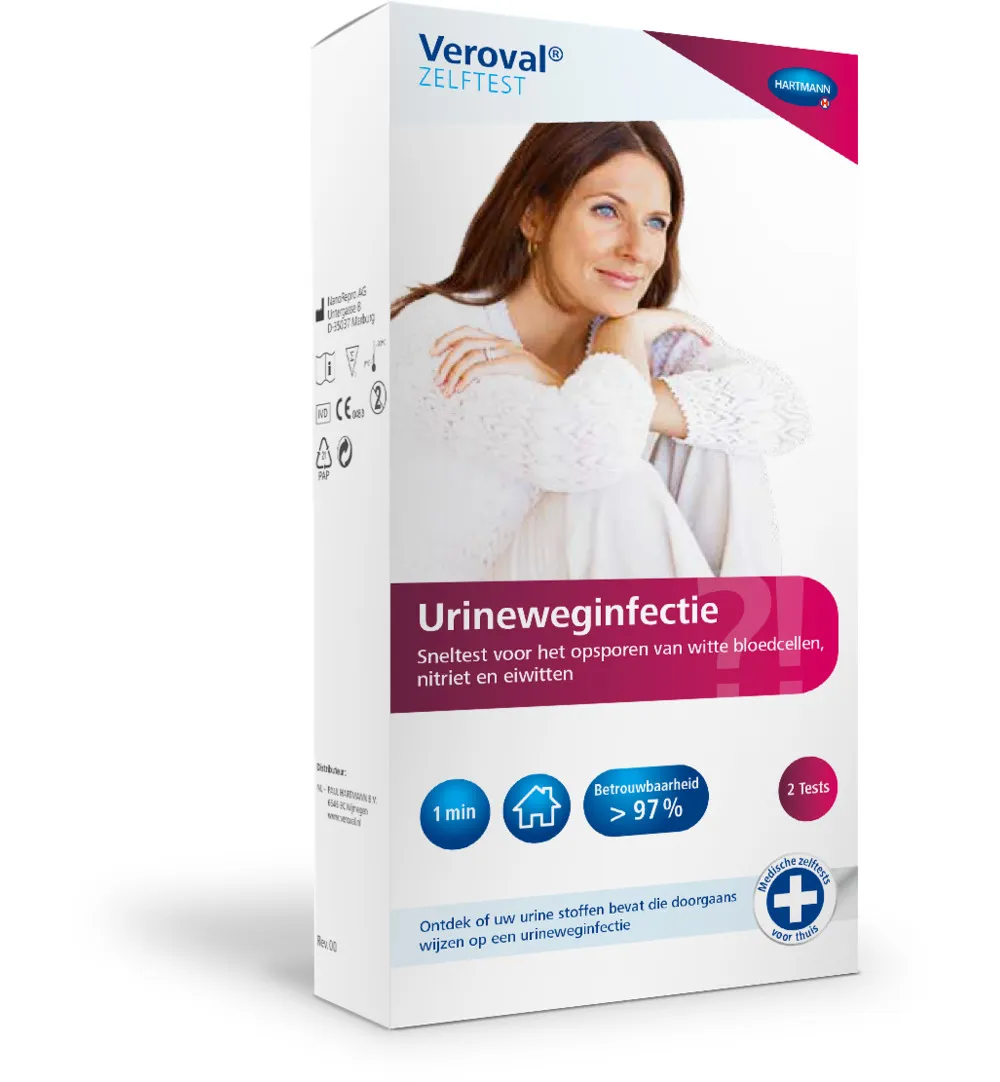 Veroval Zelftest Urineweginfectie (2 stuks)