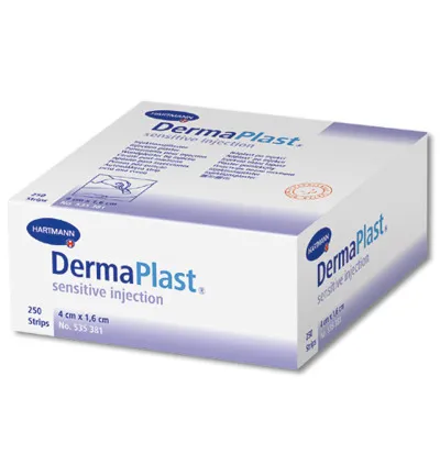 Dermaplast Sensitive 4 x 1.5 injectiepleisters (250 stuks)