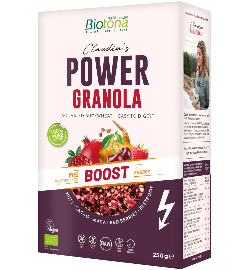 Biotona Powergranola Boost Bio (250 gr)