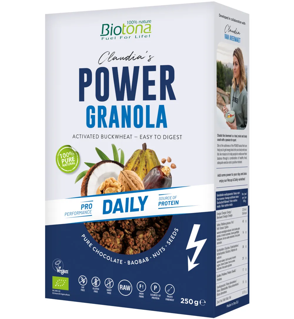 Biotona Powergranola Daily Bio (250 gr)