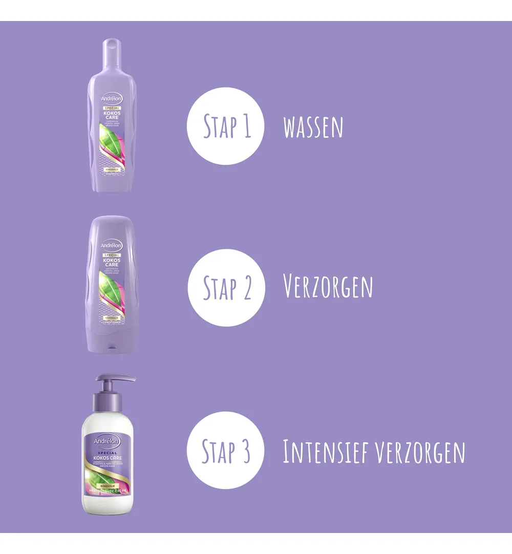 Andrelon Conditioner Kokos Care (300 ml) - image 4