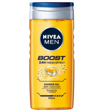 Nivea Men showergel boost (250 ml)