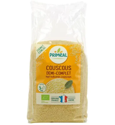 Priméal Couscous half volkoren bio (1000 gr)