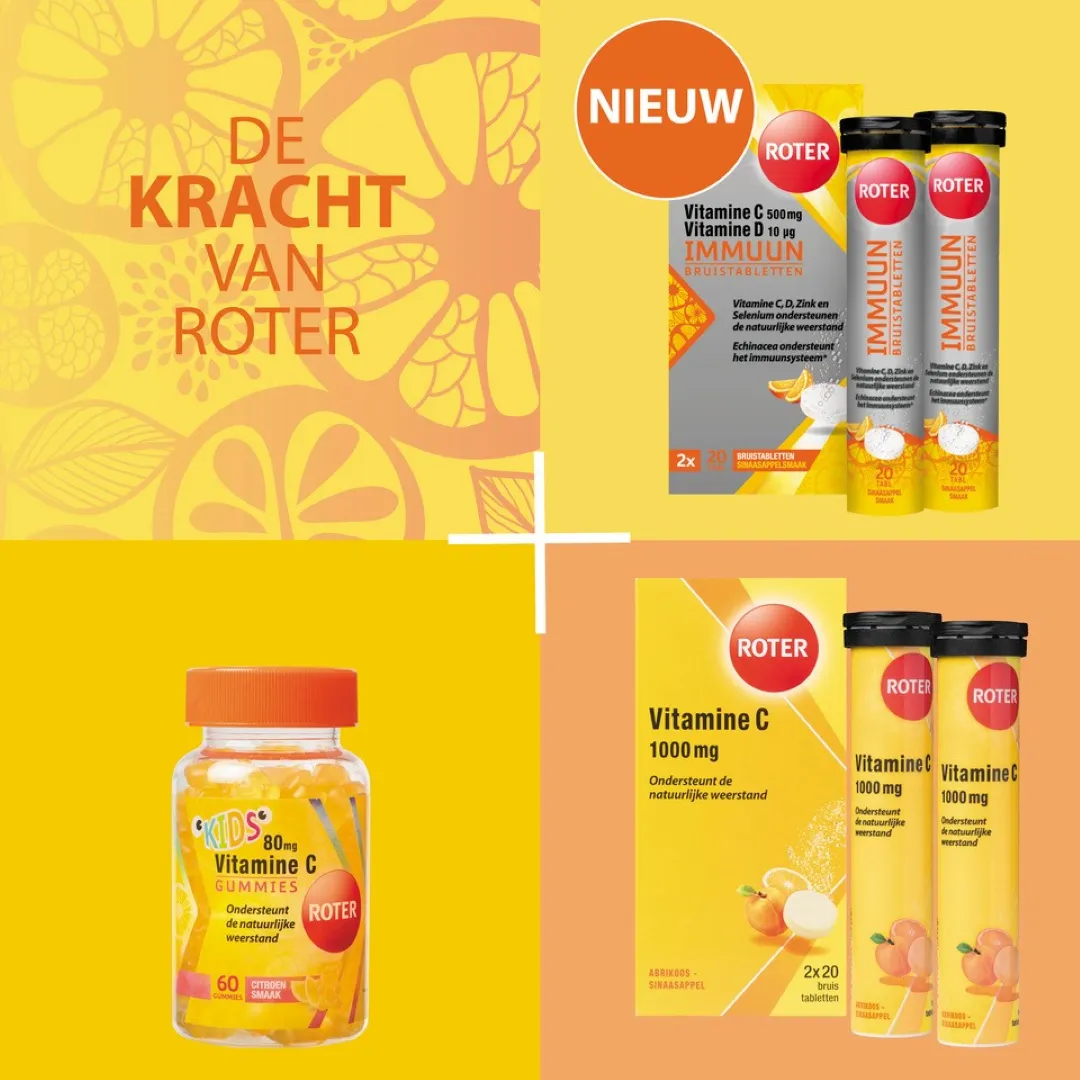 Roter Immuun bruistabletten met Vitamine C & D duopack (20 stuks) - image 4