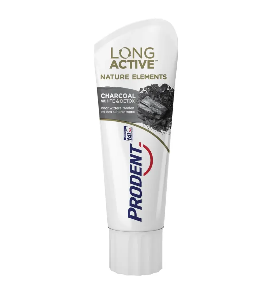 Prodent Tandpasta longactive charcoal (75 ml)