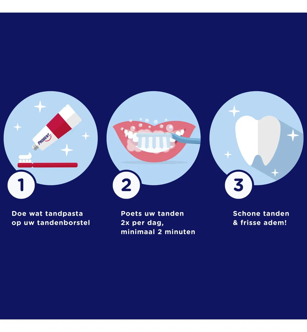 Prodent Tandpasta longactive charcoal (75 ml) - image 3