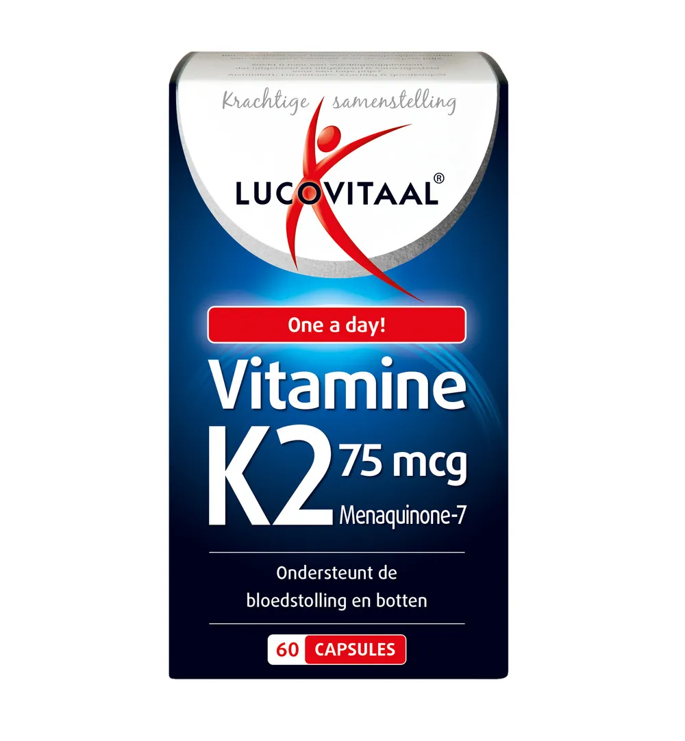 Lucovitaal Vitamine K2 75mcg (60 capsules)