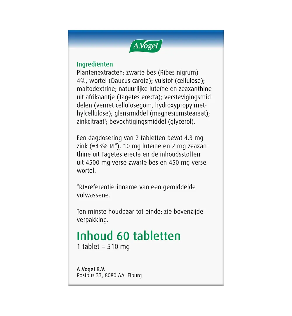 A.Vogel Oog (60 tabletten) - image 4