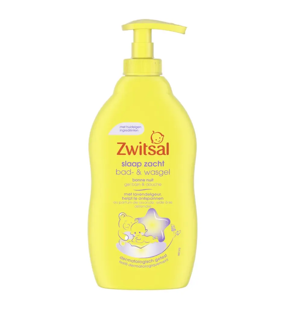 Zwitsal Bad/wasgel lavendel (400 ml)