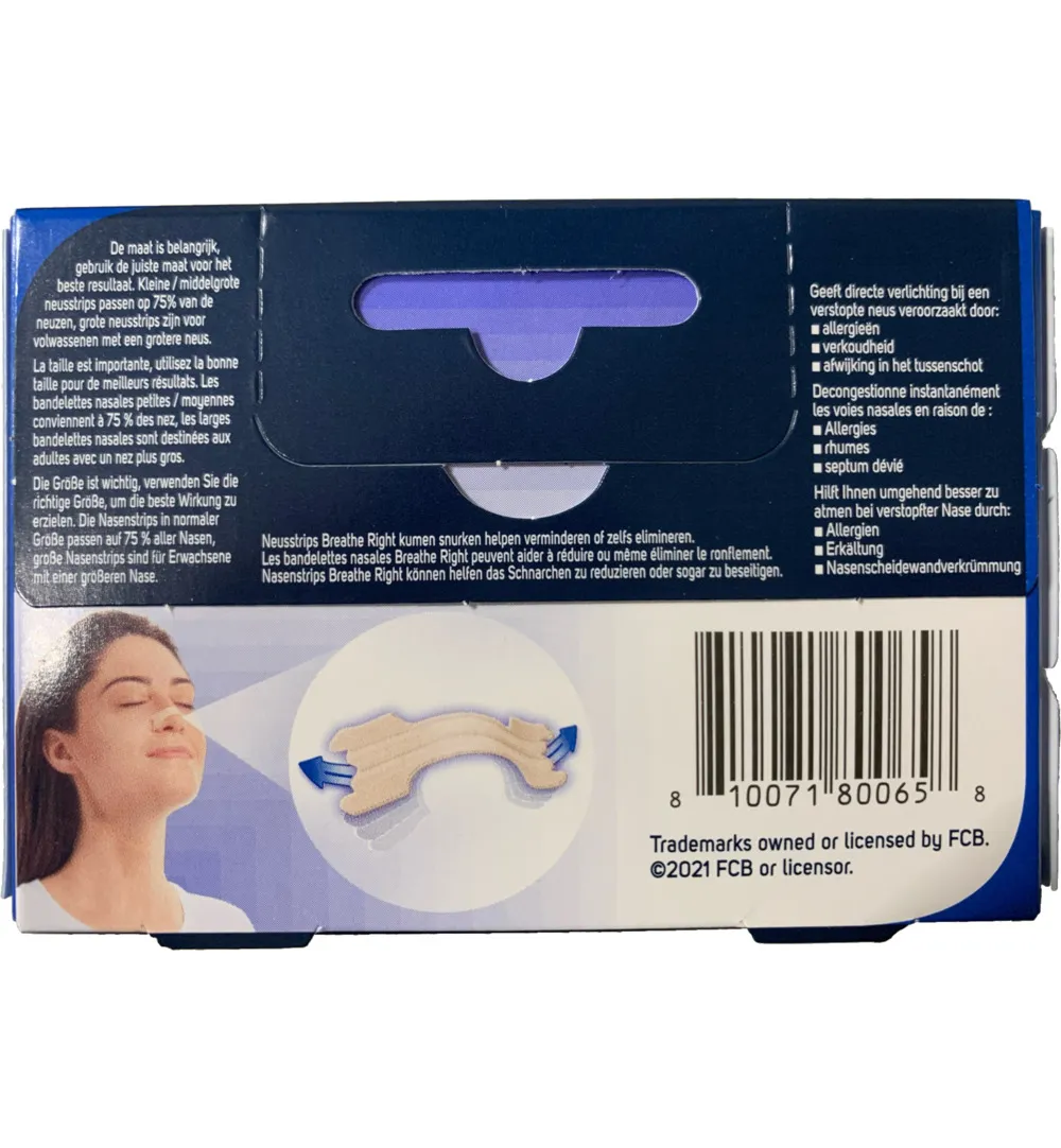 Breathe Right Large (30 stuks) - image 2