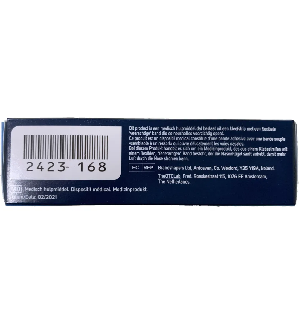 Breathe Right Nasal Strips (30 stuks)