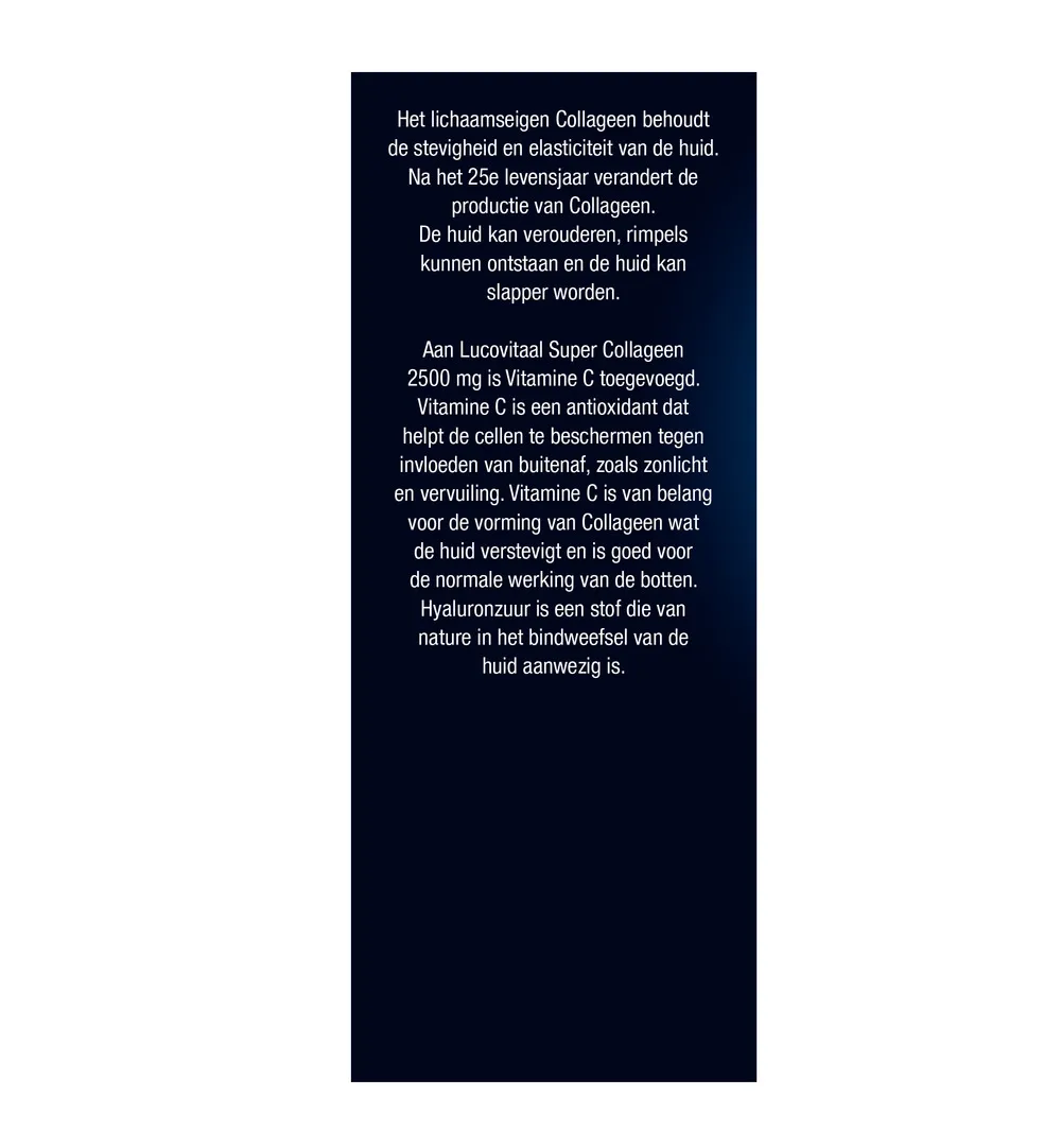 Lucovitaal Super Collageen 2500 Mg (7 Sachets) - image 3