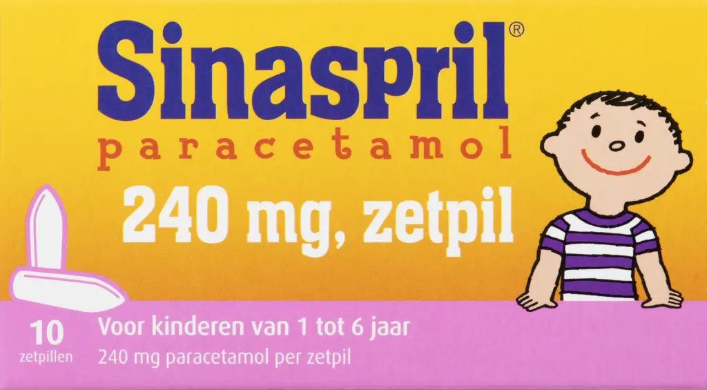 Sinaspril Zetpil 240mg (10 zetpillen)