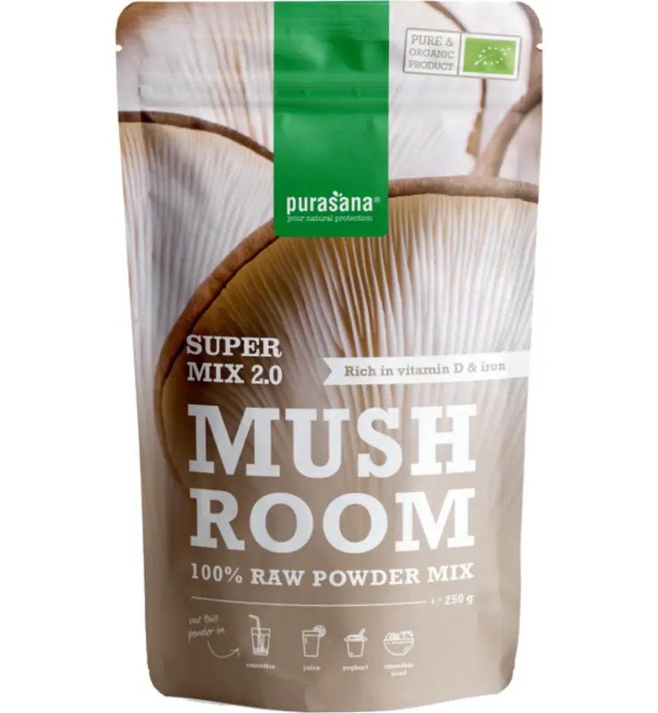 Purasana Mushroom Mix 2.0 Vegan Bio (250 gr)