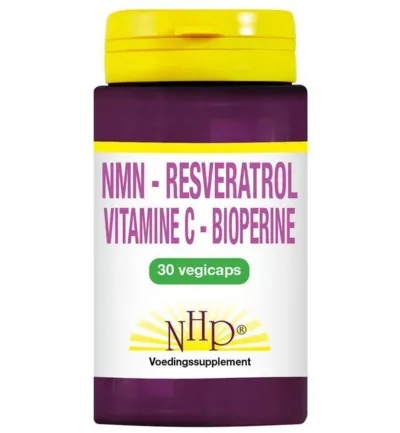 Snp NMN Resveratrol vitamine C bioperine (30 vega capsules)
