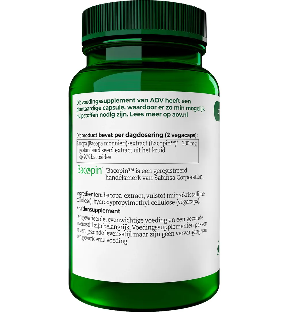 Aov 834 Bacopa (60 vega capsules)