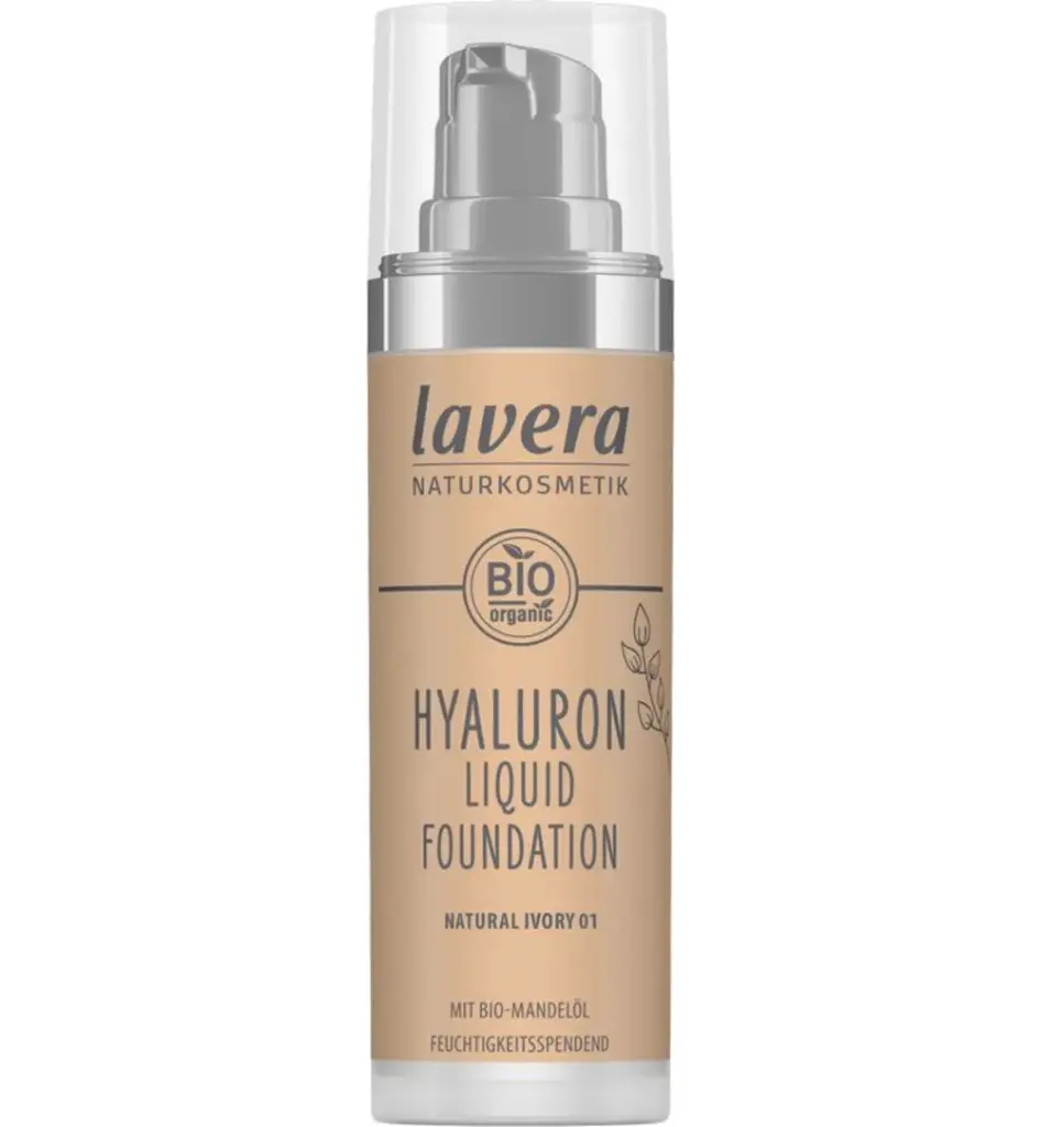 Lavera Hyaluron liquid foundation natural ivory 01 bio (30 ml)