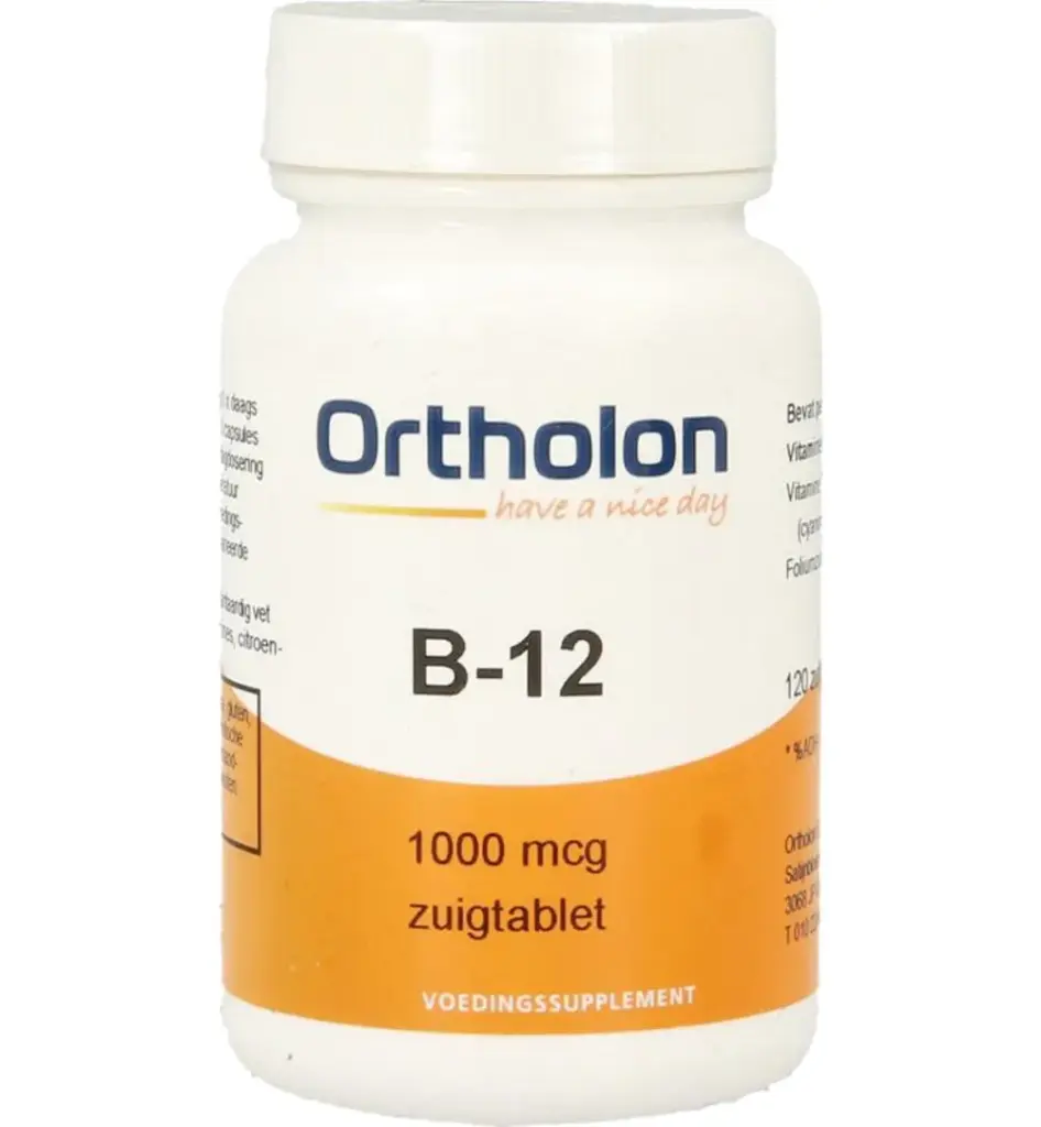 Ortholon Vitamine B12 1000mcg (120 zuigtabletten)